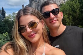 Fernán Faerron se tatuó en la pierna una parte del cuerpo de Laura Ortega y así reaccionó ella