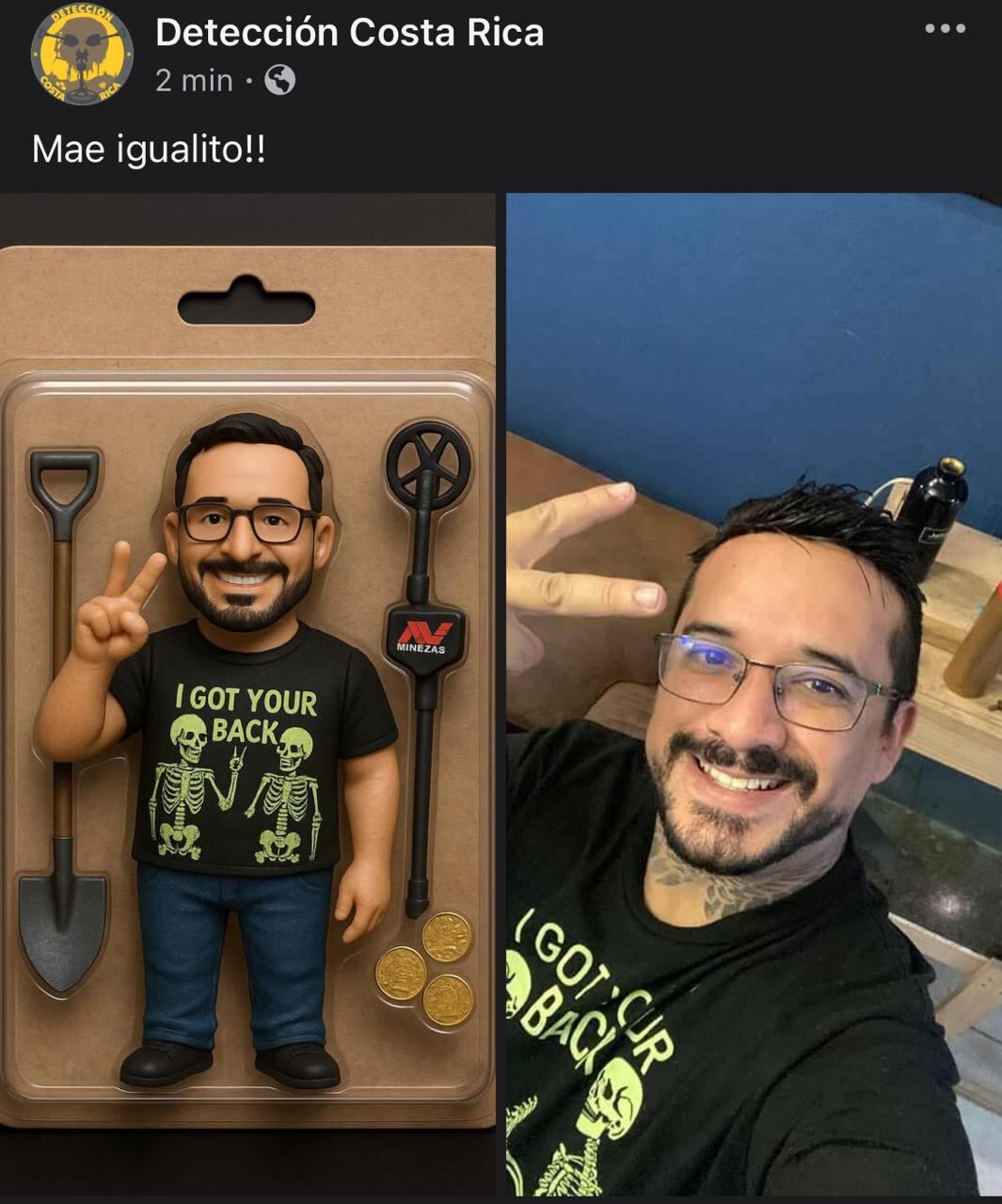 Buscar tesoros dejó de ser cosa de piratas y películas para David Molina Roldán, un vecino de San Juan de Dios de Desamparados que convirtió la curiosidad que heredó de su abuelita en una pasión que hoy lo lleva a recorrer el país entero