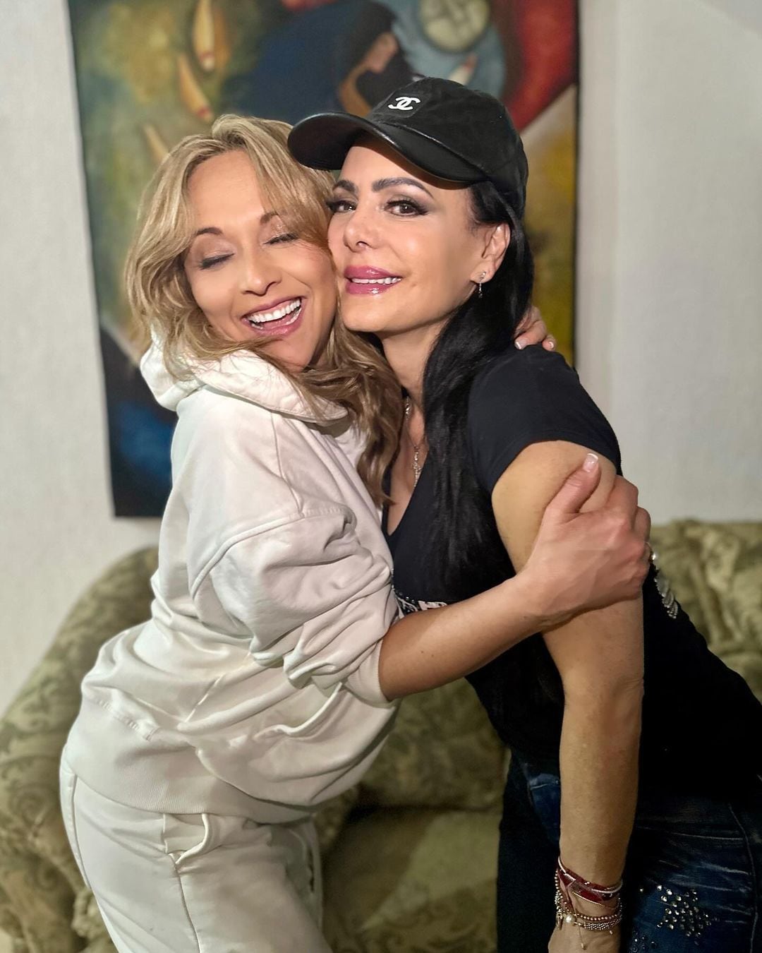 Verónica Bastos y Maribel Guardia