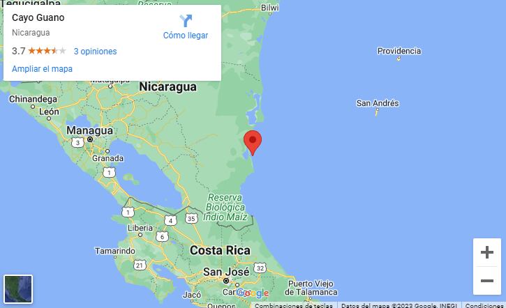 La isla está supercerca de Costa Rica, para que le haga números. Foto: Tomada de GDA/La Nación/Argentina