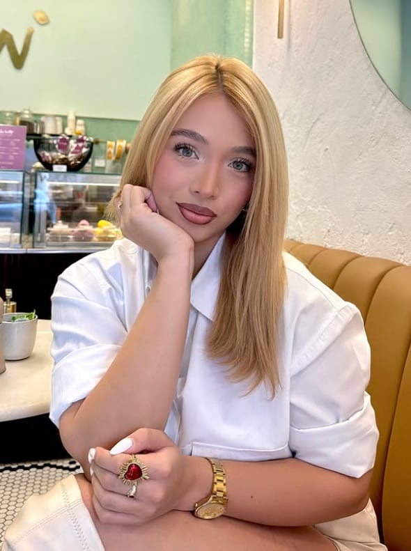 Melania Villalta, modelo y presentadora