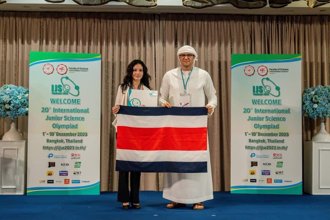 Sol Moya es una joven de San Carlos que ganó medalla de bronce en la Olimpiada Internacional de Ciencias. Cortesía.