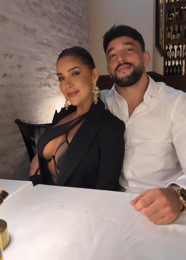 Ericka Morera y su novio Rafael Parra