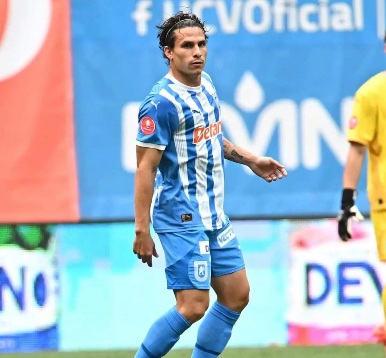 Luis Javier Paradela anotó de nuevo en Rumanía. Foto tomada de X.