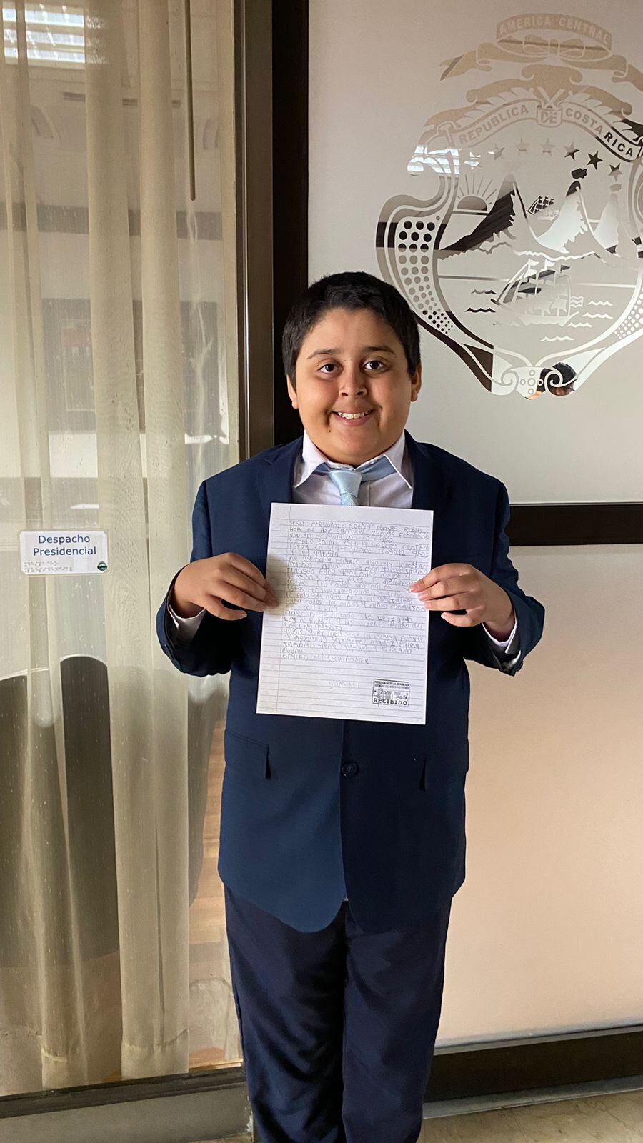 Samuel Zúñiga quiere conocer al presidente Rodrigo Chaves, pero no ha sido atendido por el mandatario.