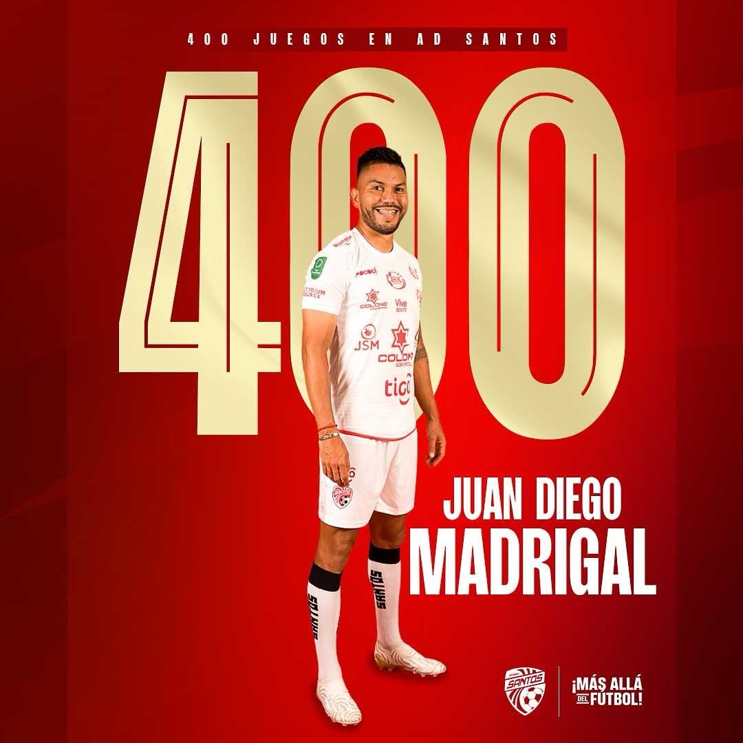 A inicios de diciembre, el Chino llegó a los 400 partidos vistiendo la camisa santista. Instagram.