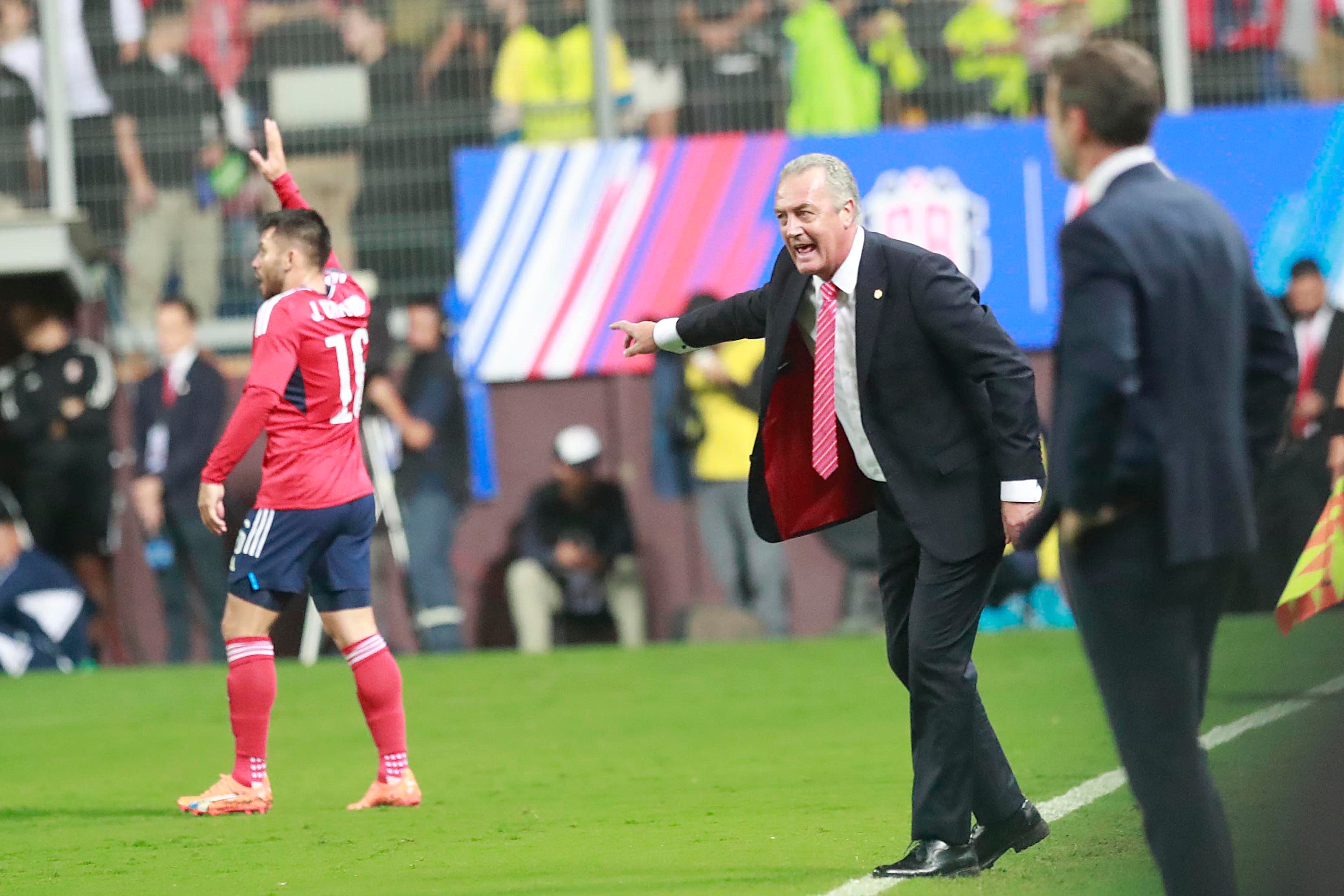 16/11/2023 Estadio Ricardo Saprissa, Tibás. La Selección Nacional de Costa Rica recibió a la Selección de Panamá, en partido de ida por los Cuartos de Final de la Liga de Naciones de Concacaf.