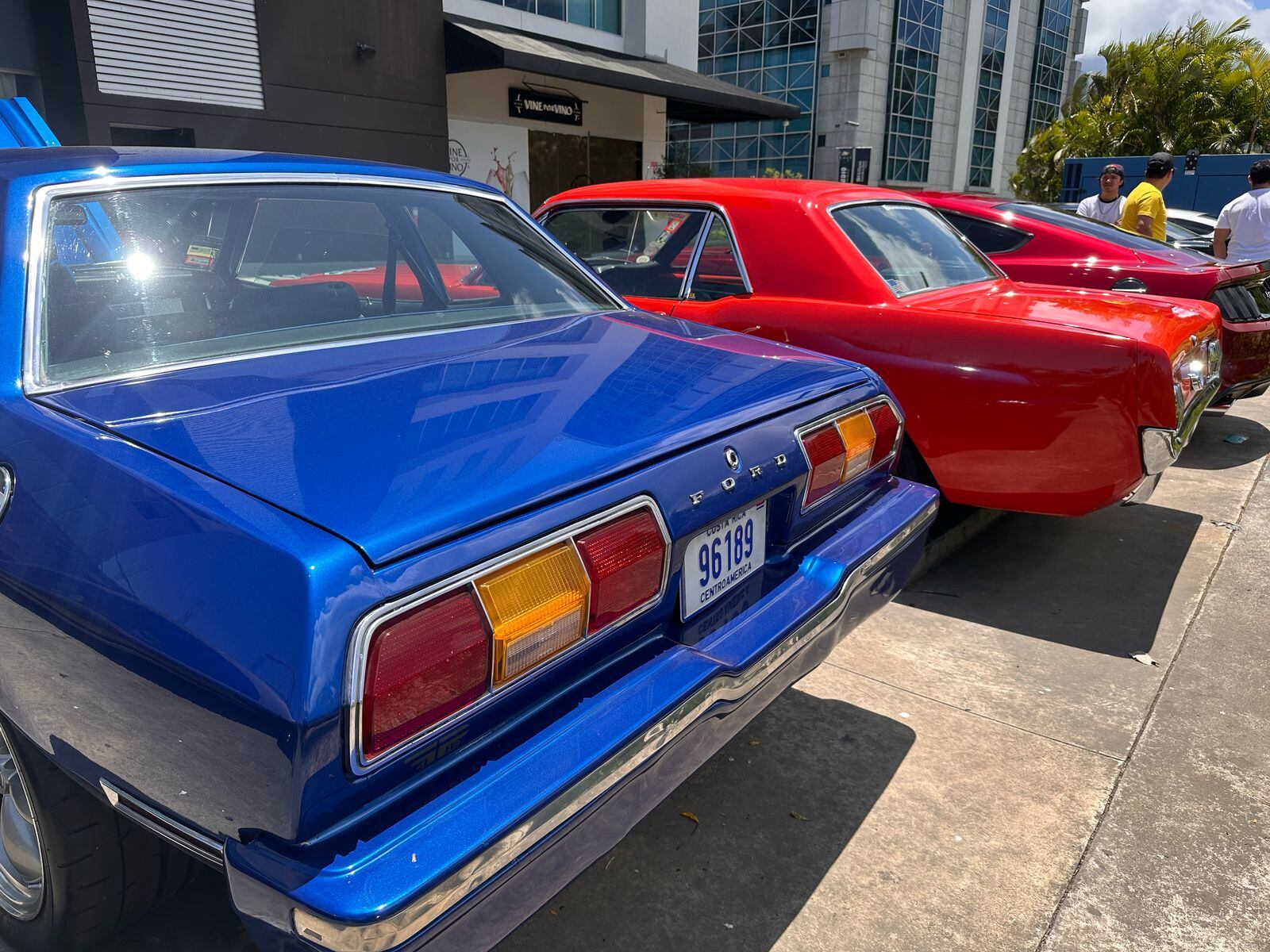 Exhibición que organizó el club Street Mustang, justamente en City Place de Santa Ana