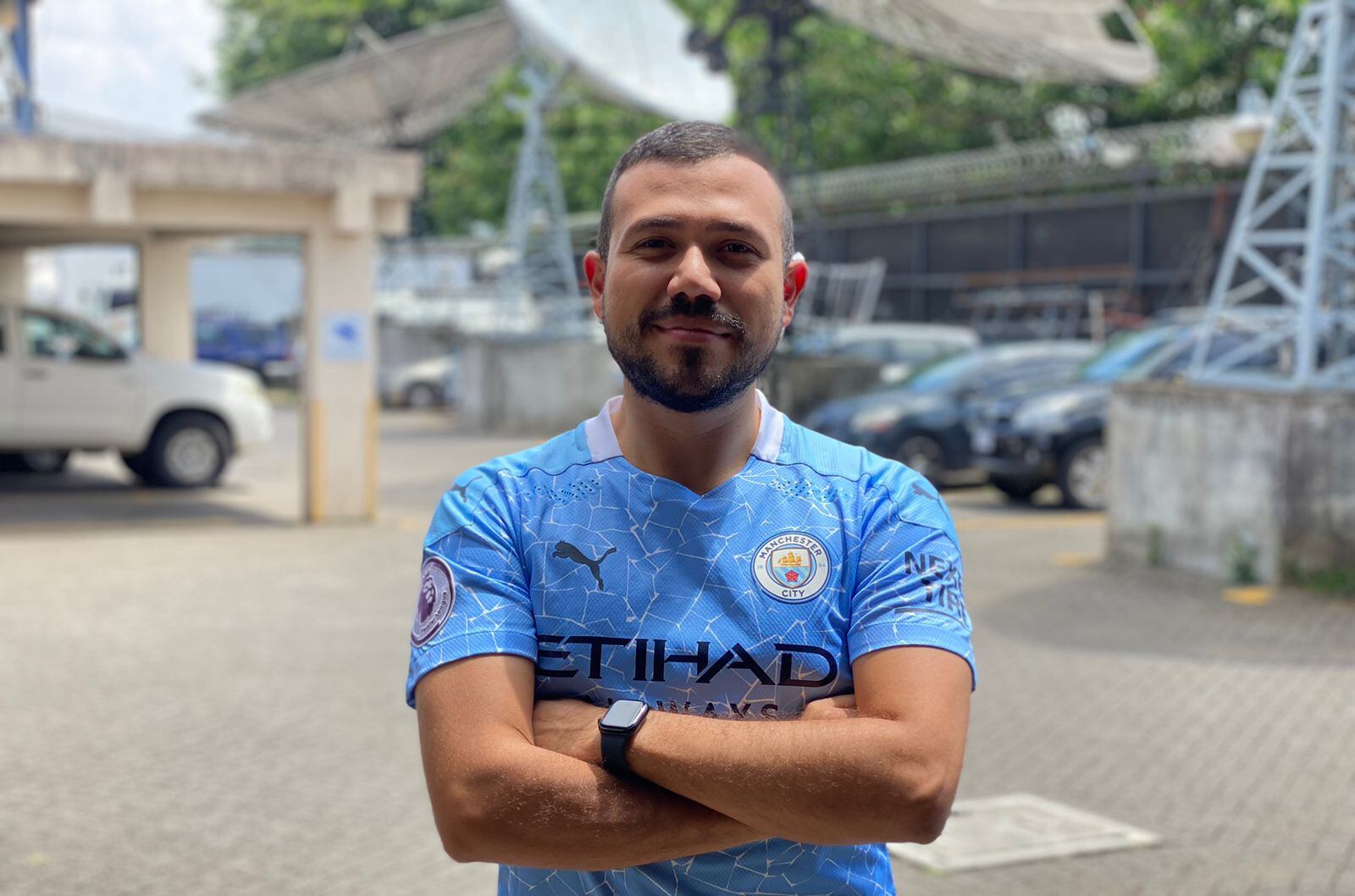 Estegan Monge, Repretel, Manchester City