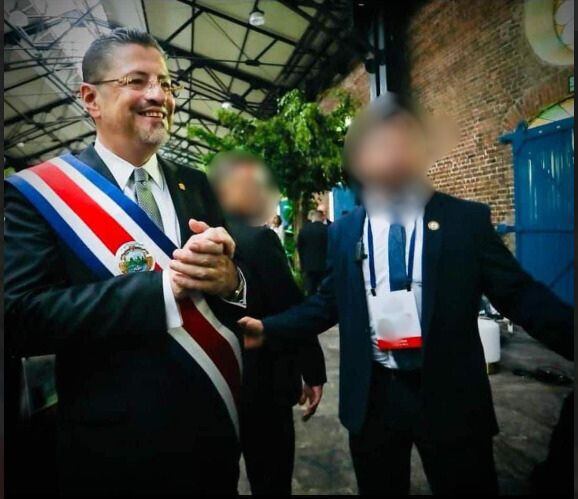 Guardaespaldas herido fue escolta de presidente Rodrigo Chaves