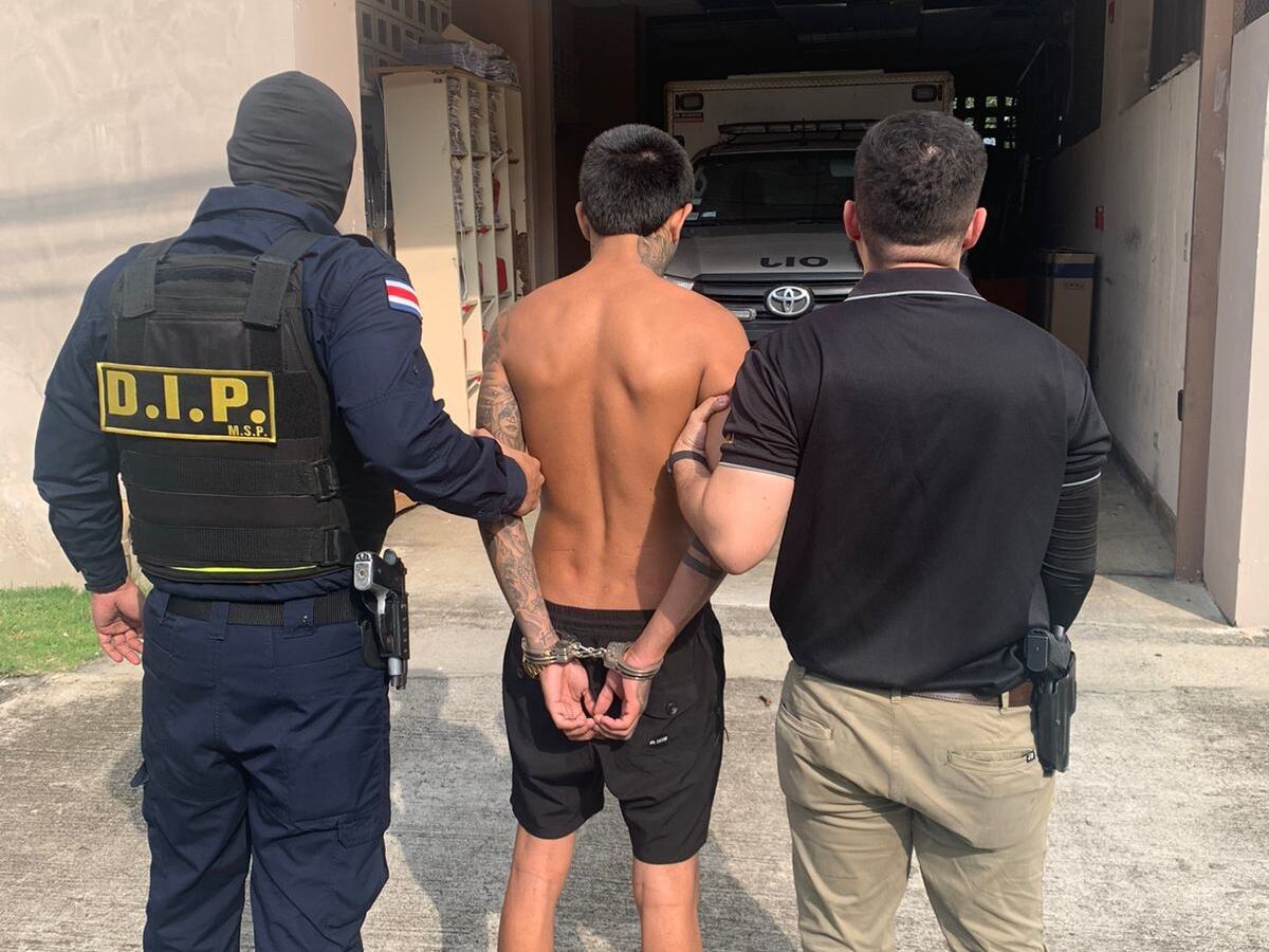 Un joven de apellido Sánchez es vinculado con el violento crimen. Foto OIJ.