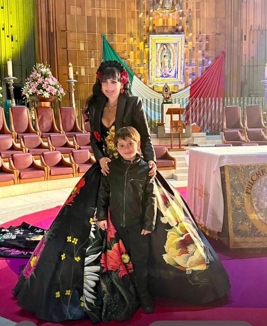 Maribel Guardia le canta a la Virgen de Guadalupe