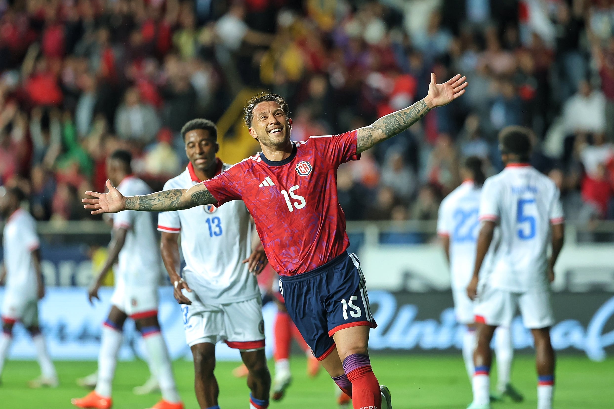 04/10/2026/ Juego de la Selección Nacional de Costa Rica ante Haití por la Liga de Naciones de CONCACAF 2026 / en el estadio Ricardo Saprissa / foto John Durán