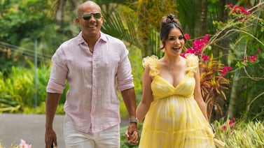 A esposa de Greivin Morgan le dicen que está irreconocible por foto que mostró de su pasado