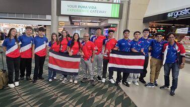 Estudiantes ticos representarán a Costa Rica en la Olimpiada Mundial de Robótica en Singapur