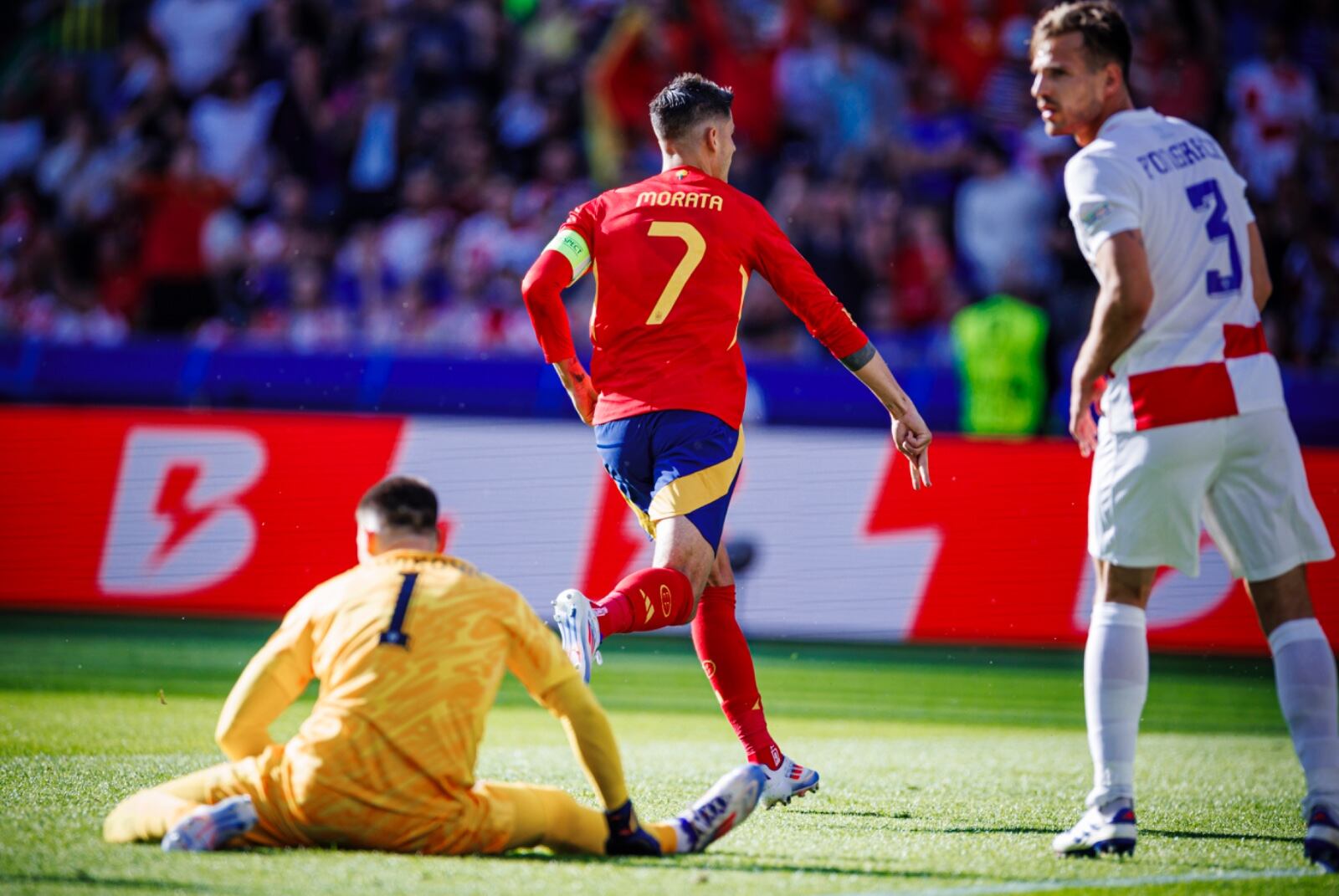 España vs Croacia, Eurocopa