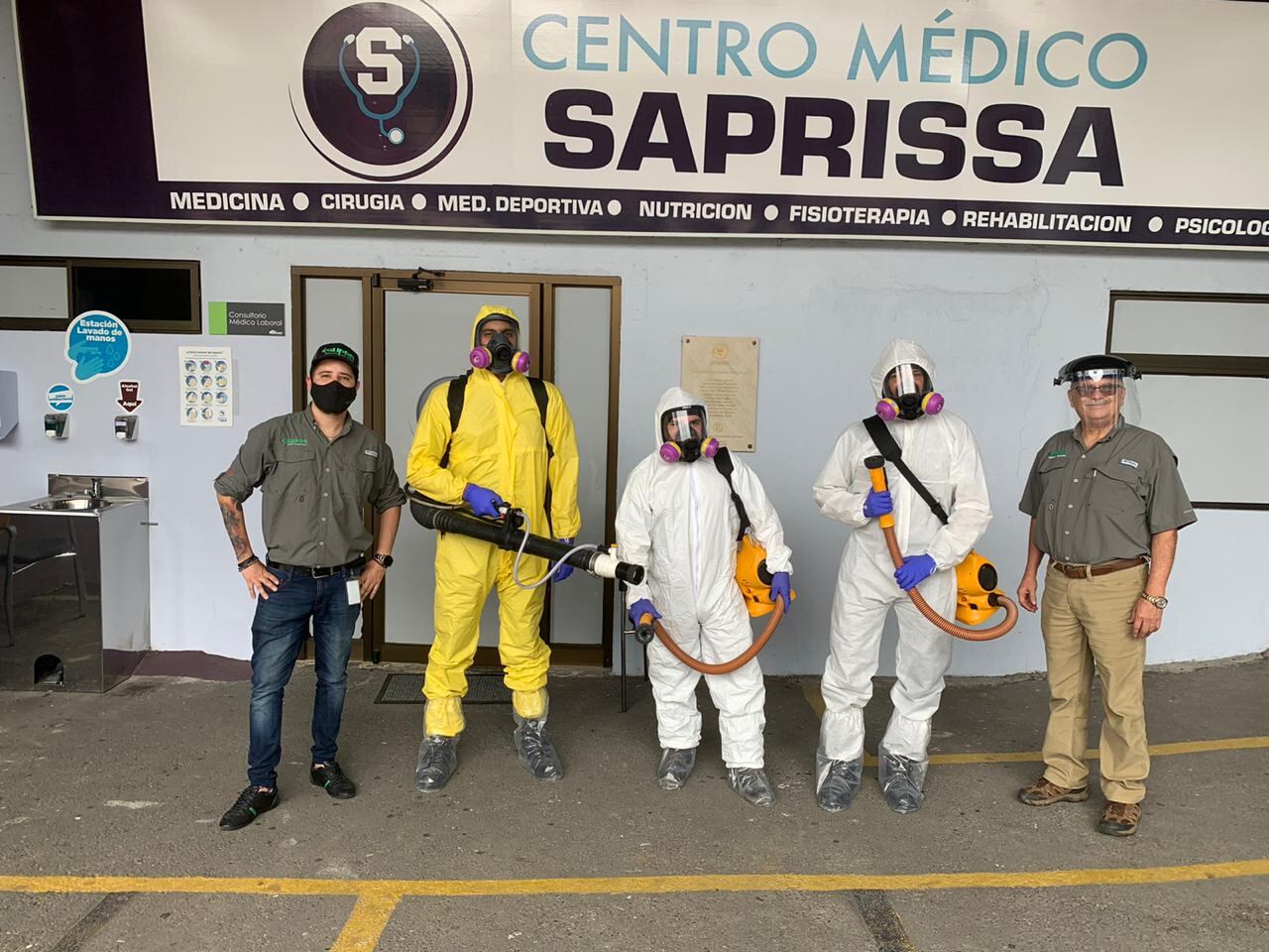 Saprissa desinfecta estadio