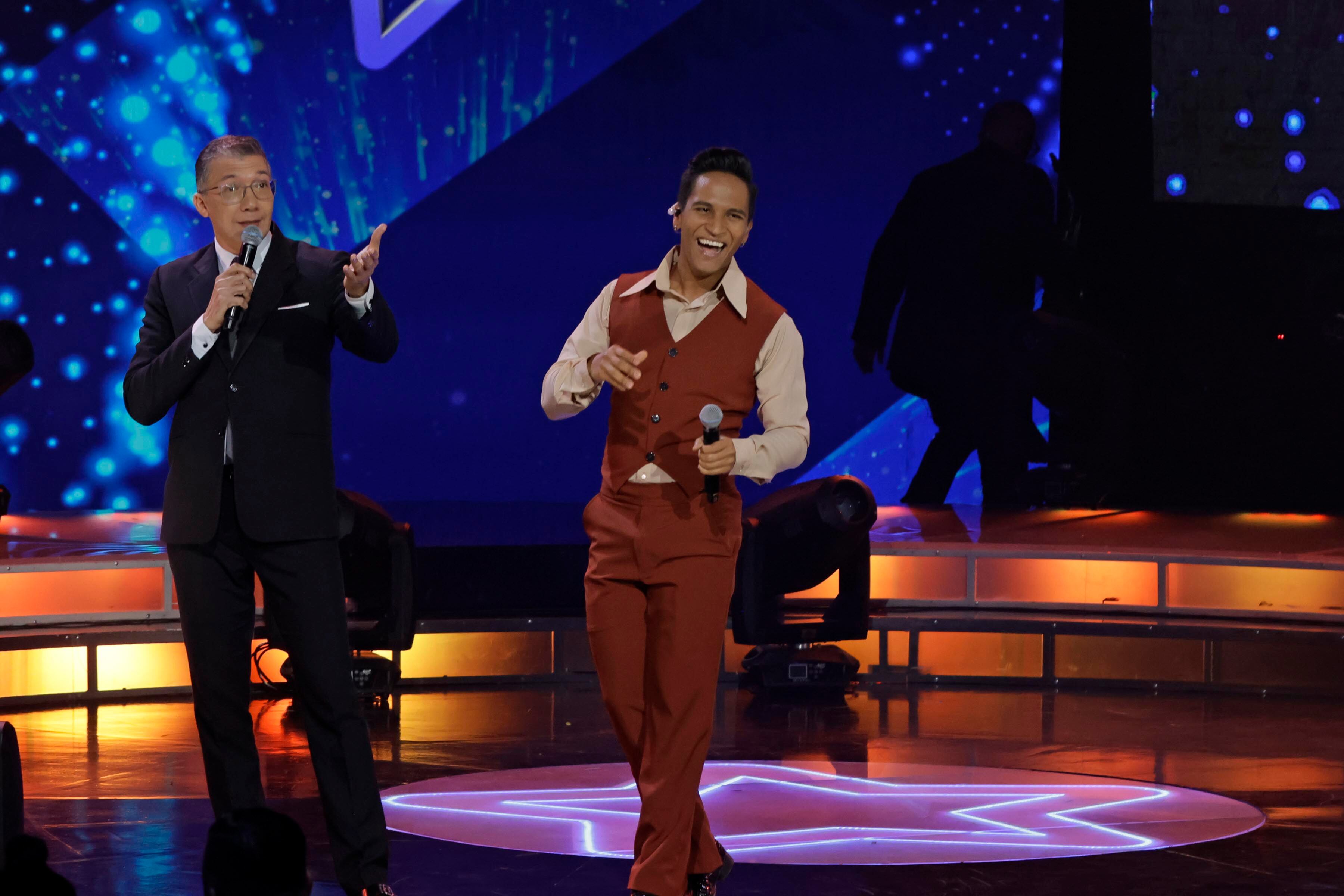 05/11/2023. Teletica, Sabana Oeste. Hora: 07:00 p.m. Gala número 10 de Nace una Estrella, grabada en el estudio Marco Picado de Teletica. En la foto, Jeremy Solís. Fotos: Mayela López