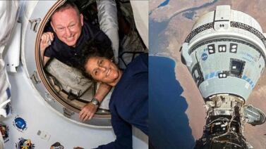 Dos astronautas están “varados” en la Estación Espacial Internacional