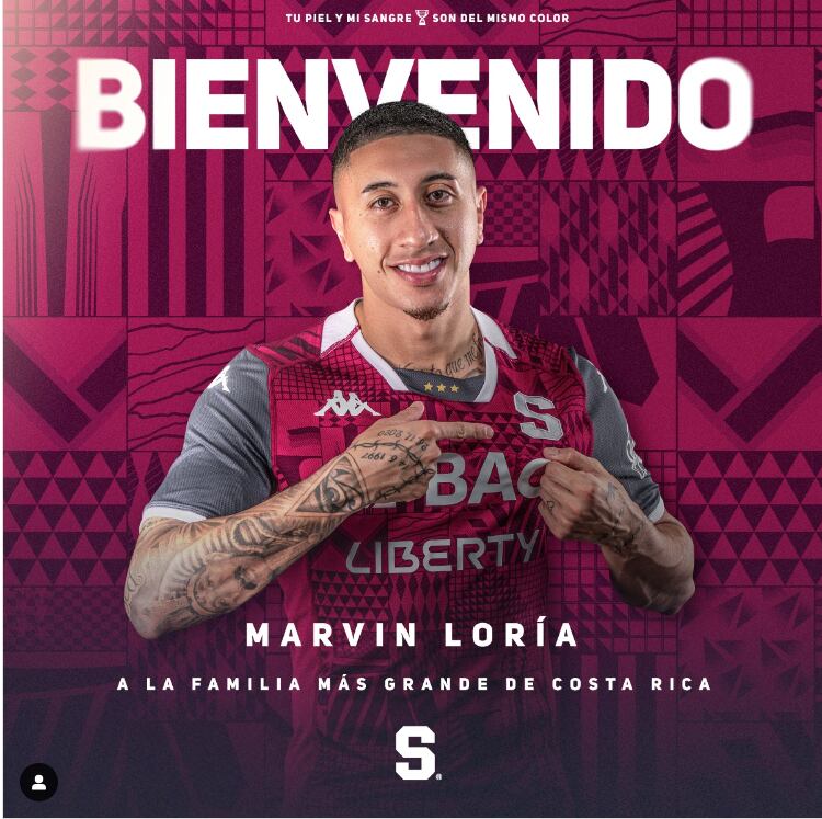 Marvin Loría regresa al Saprissa