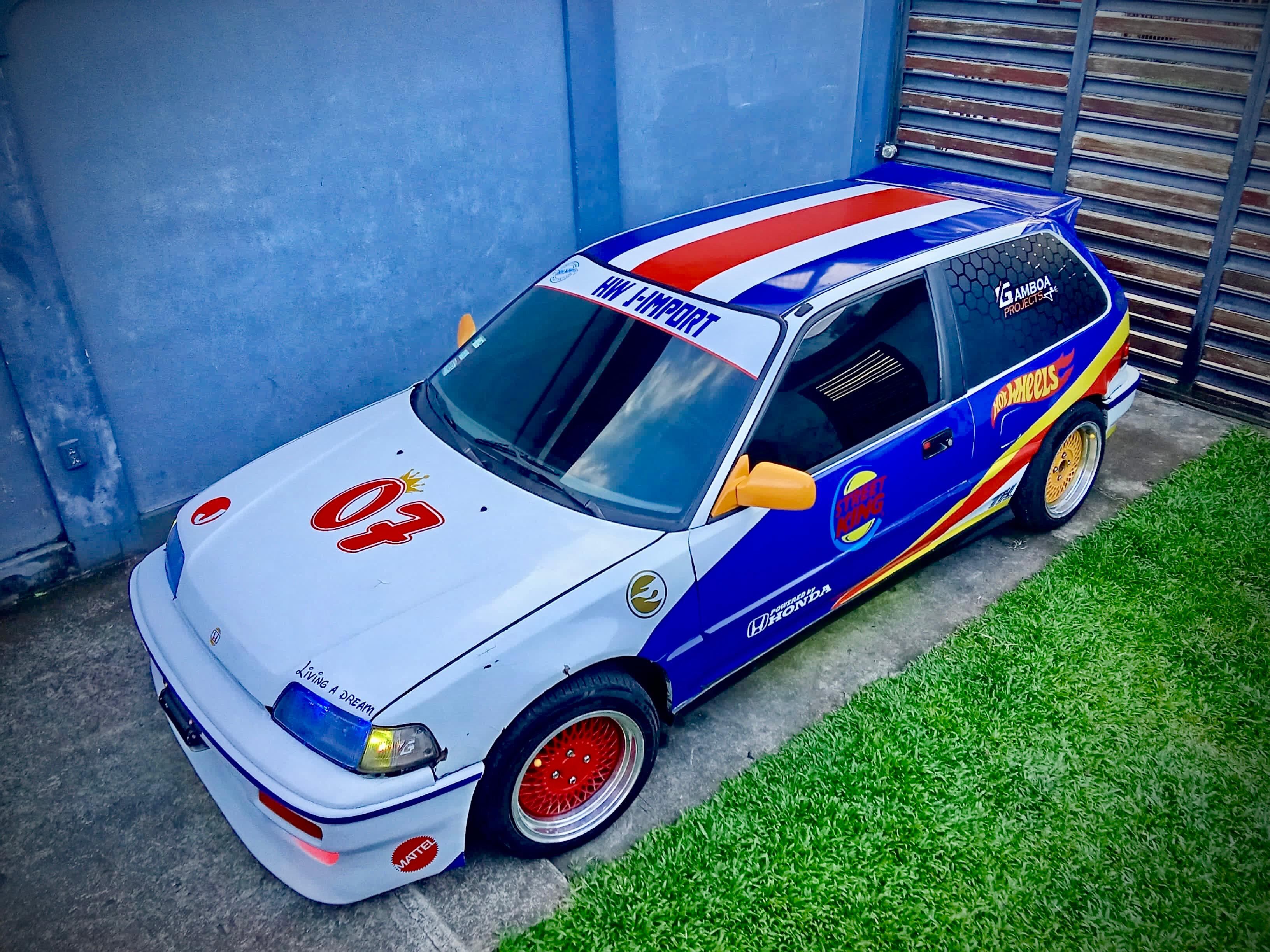 Chuzo de la Semana, Honda Civic EF 1991, Gerson Gamboa. Foto: Cortesía.