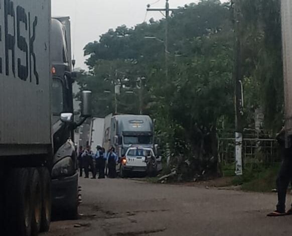 Protesta transporte Honduras por visa