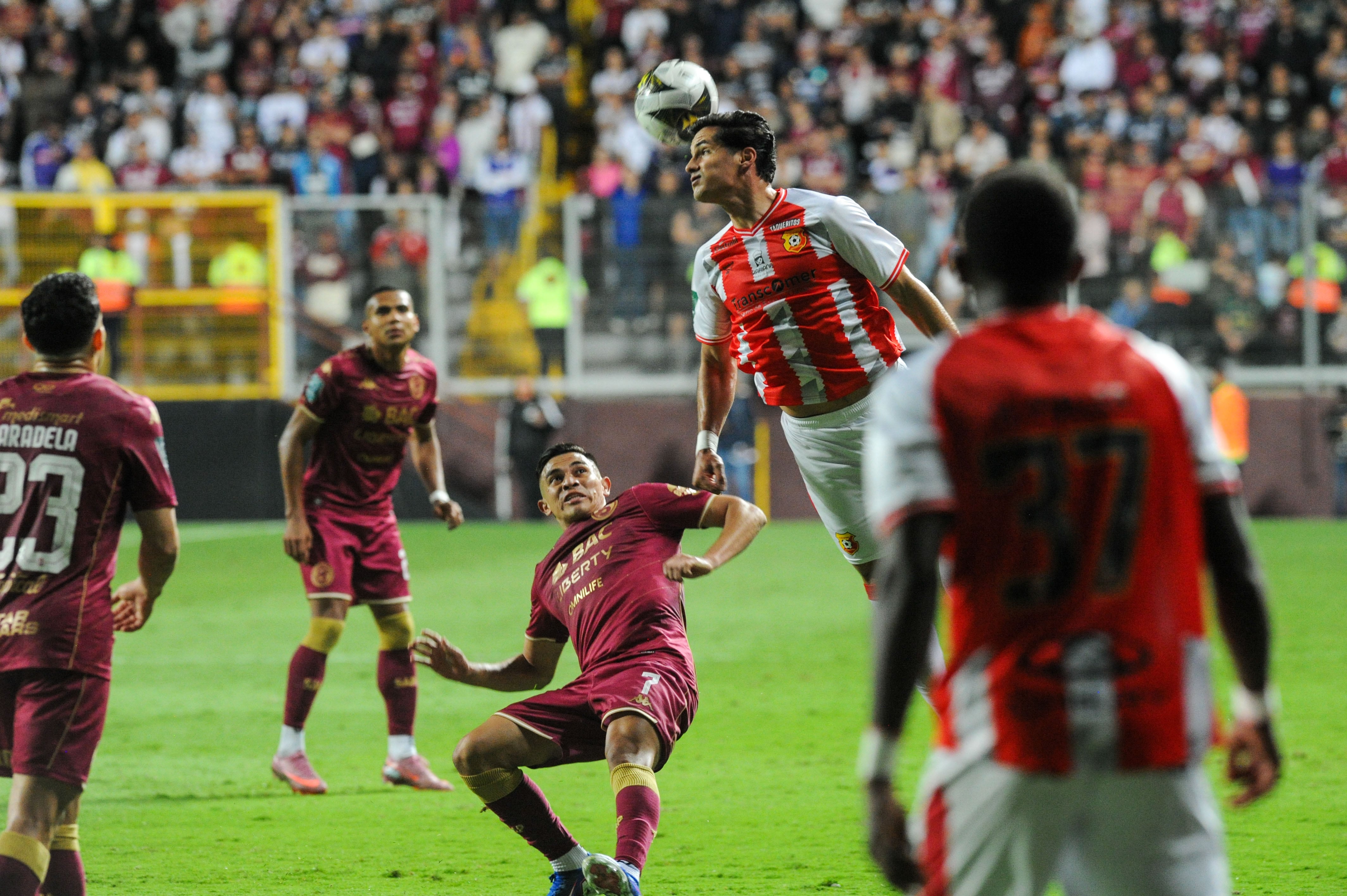 Partido Saprissa vs Herediano.