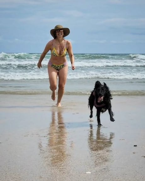 La presentadora Viviana Calderón sabe cómo iniciar con todo la semana. Instagram.