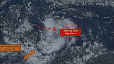 IMN: Fuertes aguaceros golpearían la Vertiente del Pacífico la madrugada de este viernes