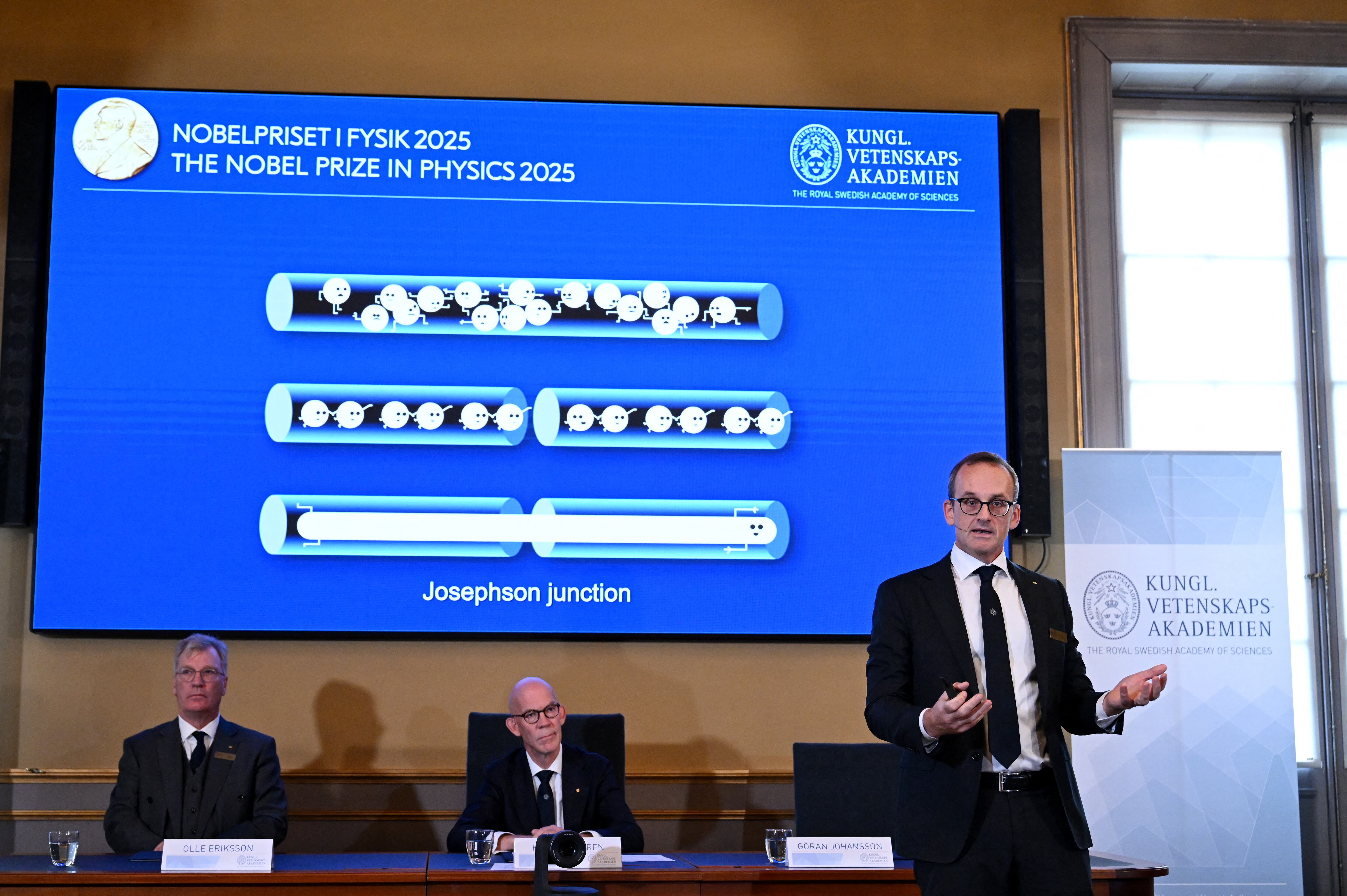 El Comité Nobel destacó que el hallazgo abrió las puertas a los ordenadores y sensores cuánticos. (AFP)