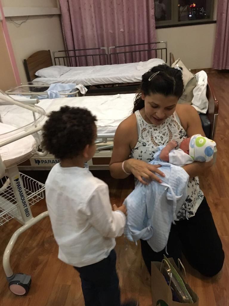 Enzo nació el 31 de mayo del 2016. Su hermano mayor, Arjen tenía 3 añitos. Cortesía.