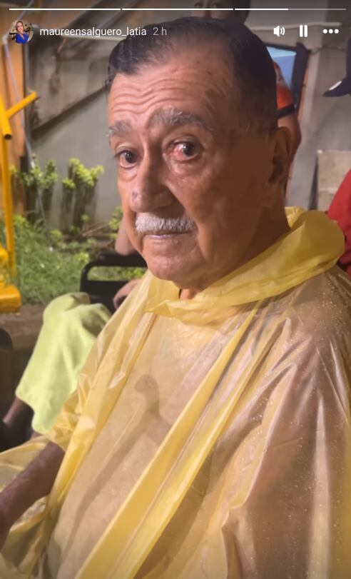 Maureen Salguero y su papá don Daniel Rodríguez.