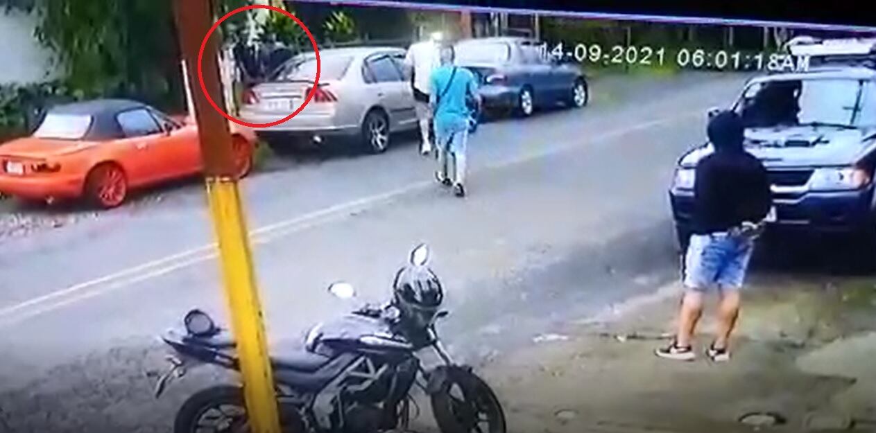 Fallecido por pleito afuera de bar en Flores de Heredia. Foto cortesía.