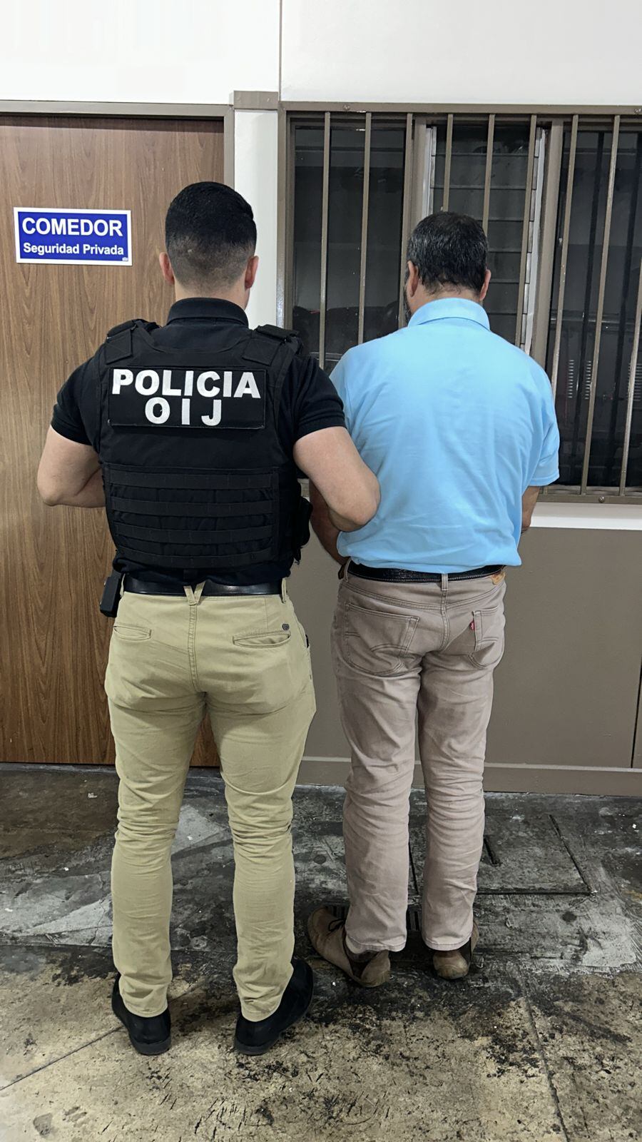 El hombre fue detenido en Tibás