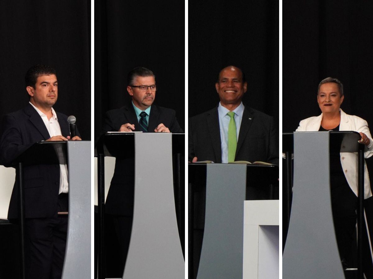 Columbia organizó un debate que mostró las tendencias de los precandidatos del PLN.