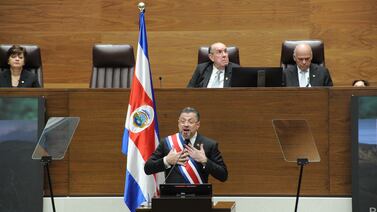 Así calificaron lo diputados el informe de labores de Rodrigo Chaves