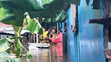 Giro Ciclónico Centroamericano provocó inundaciones y 50 personas fueron llevadas a albergues