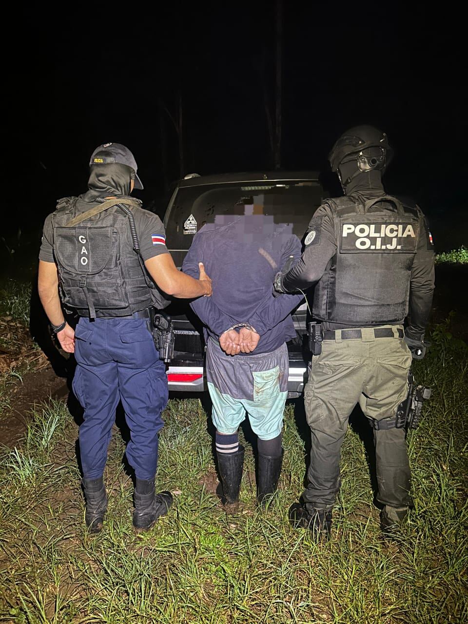 Capturan a sospechosos de torturar a hombre en Pococí