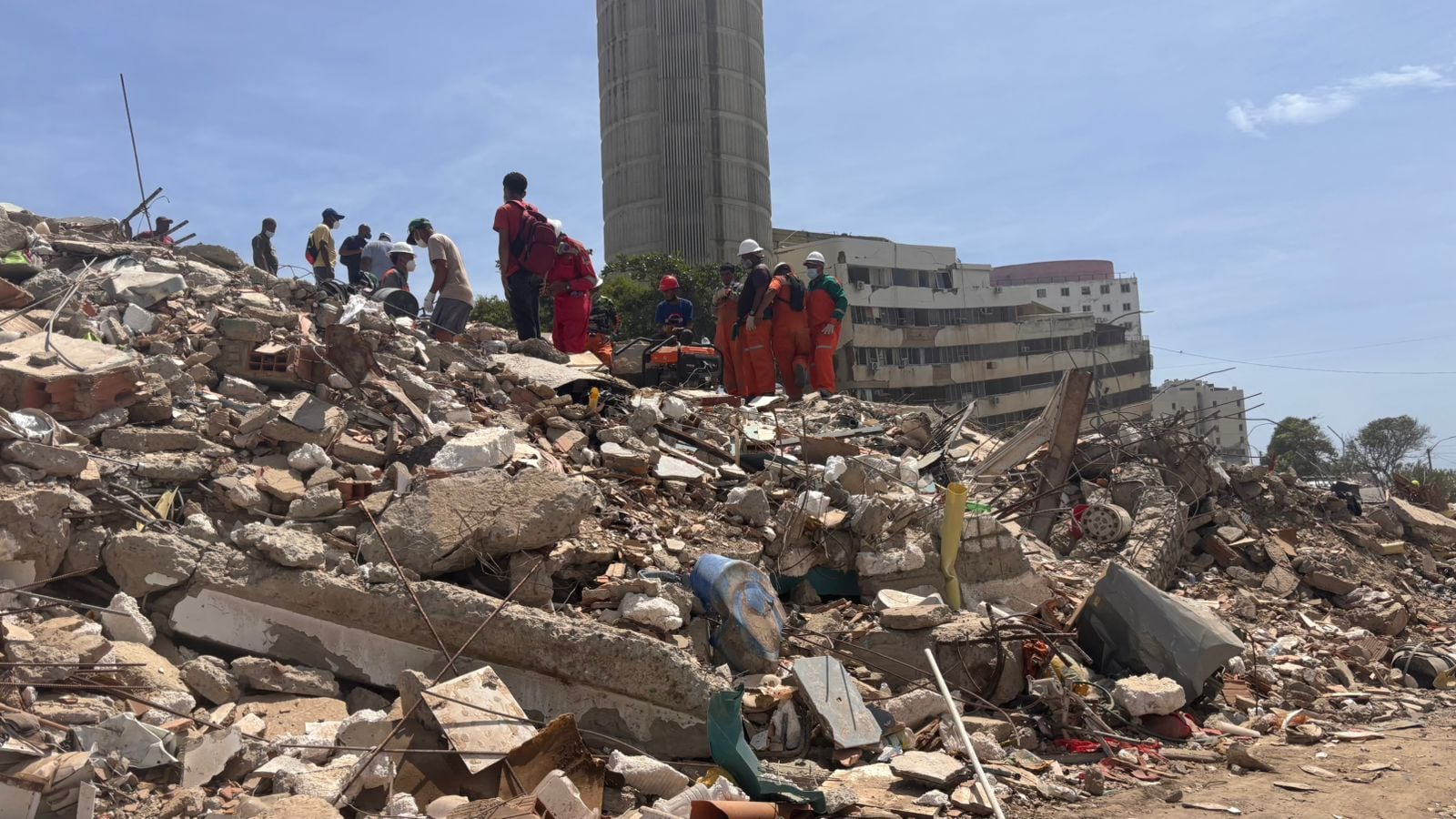 Héctor Blanco Ávalos, experimentado rescatista costarricense, fue invitado por un equipo de México para participar en las labores de búsqueda y rescate tras los terremotos en Venezuela. Foto: Héctor Blanco para La Teja