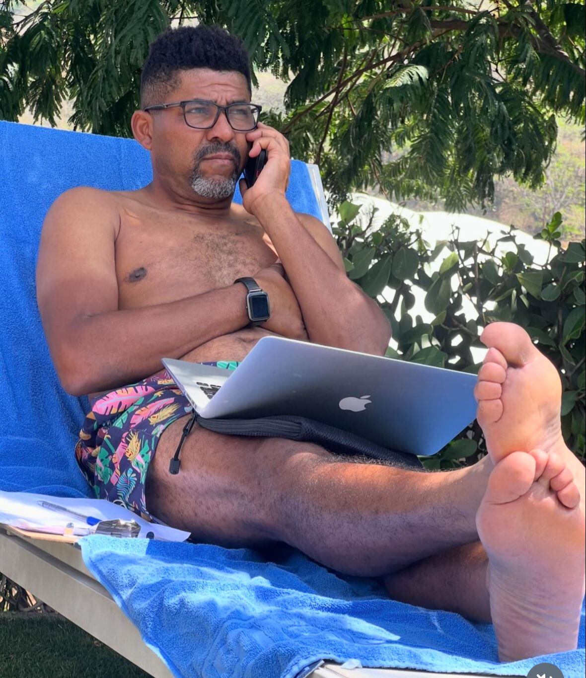 Austin Berry y novia