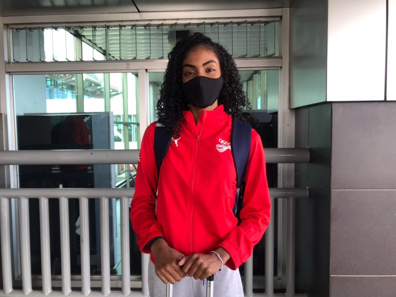 La taekwondista tica Neshy Lee Lindo clasificó a los juegos olímpicos. CON.