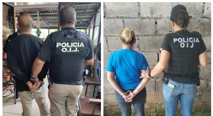 El profesor y la cocinera fueron detenidos por medio de 4 allanamientos.