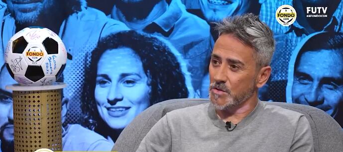 José Carlos Cancela, exjugador del Saprissa estuvo en el programa "A fondo con", de FUTV. Captura de pantalla.