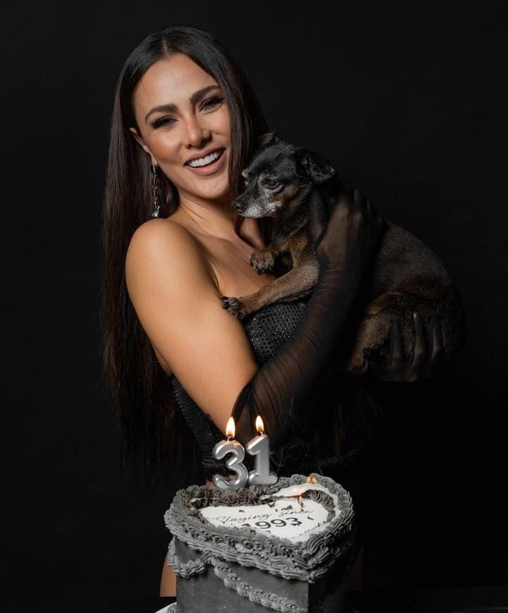 Karina Ramos celebró el día de Maguito con él, como hace pocos días celebraron juntos su cumpleaños