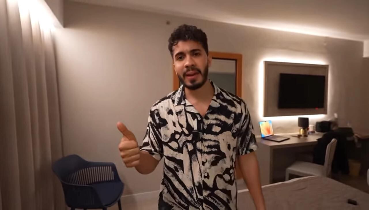 Araya Vlogs vivió horrible experiencia en Brasil y pasó todo un día en delegación policial