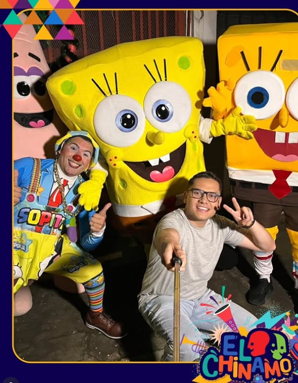 Yirén Altamirano, periodista de sucesos de Telenoticias, de canal 7.