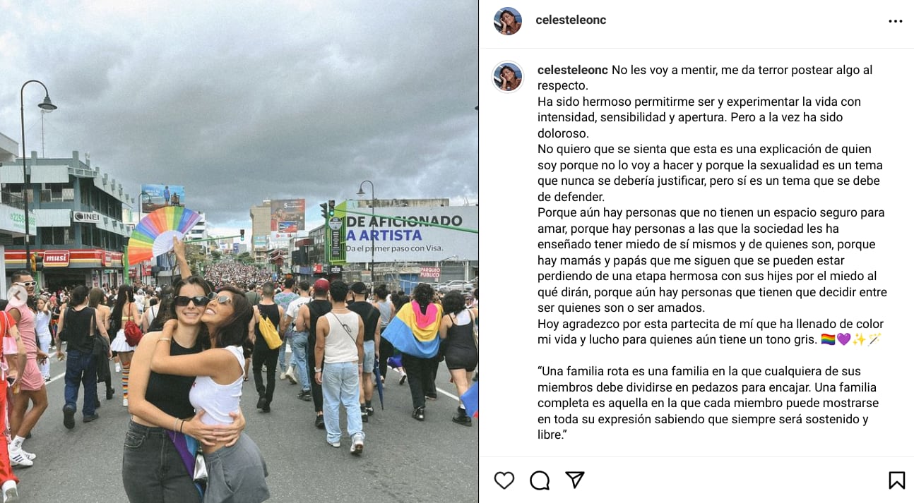 Erick León, papá de María fernanda León y María Celeste León y María Paula