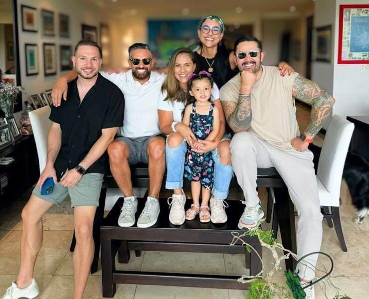 Nancy Dobles, Omar Cascante y Randall Salazar