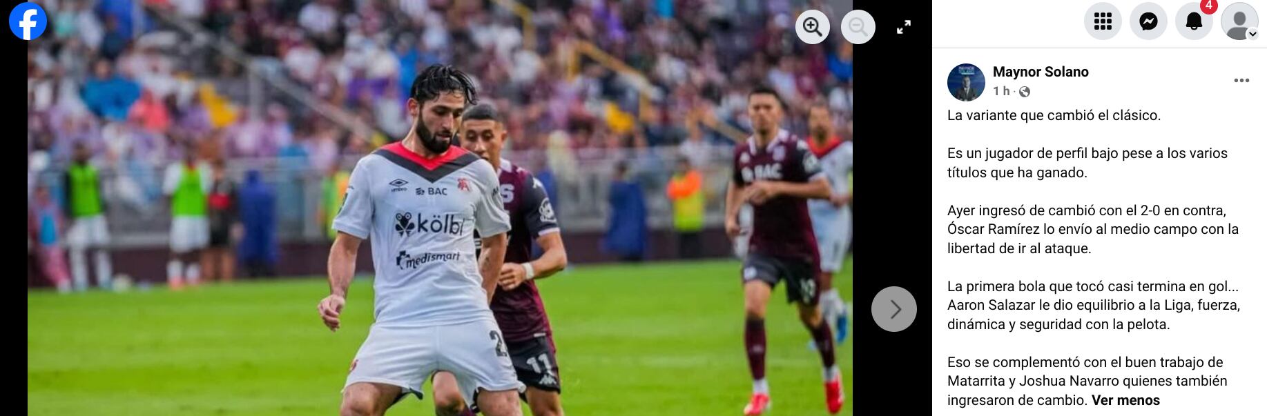 Periodista Maynor Solano tuvo fuerte encontronazo con exjugador de  Alajuelense | La Teja