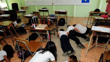 Niños de escuela de Siquirres se tiraron al suelo y se escondieron en sus aulas durante la balacera